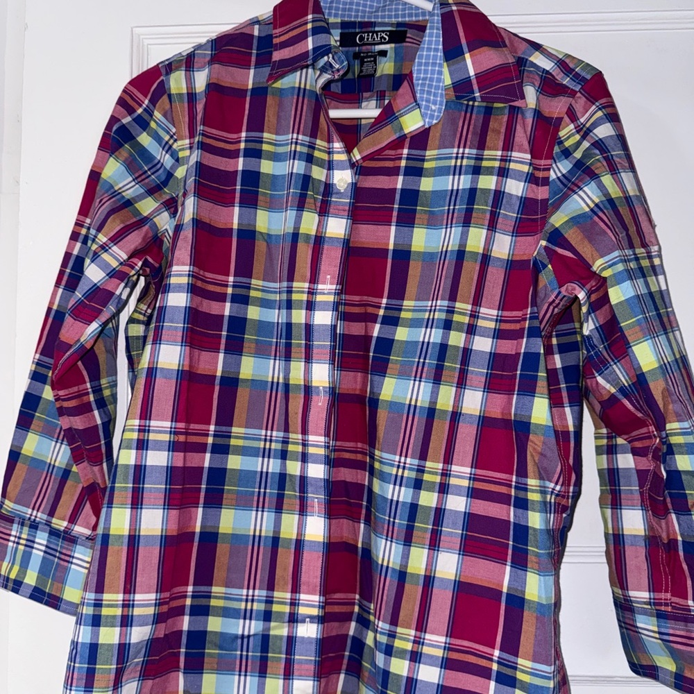 Plaid Button Down Shirt